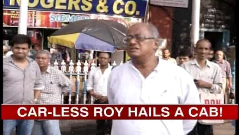 TMC leader Saugata Roy left stranded, hails a taxi