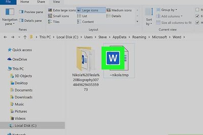 How to Open TMP Files