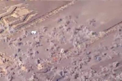 Ukraine's Drone Spots Russian Positions In Its Southern Territory, Responds With Rocket Fire | Video