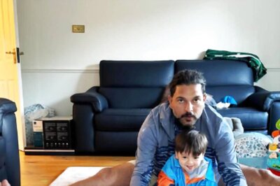 'My New Yoga Teacher': Yuvraj Singh Celebrates International Yoga Day With His Son Orion