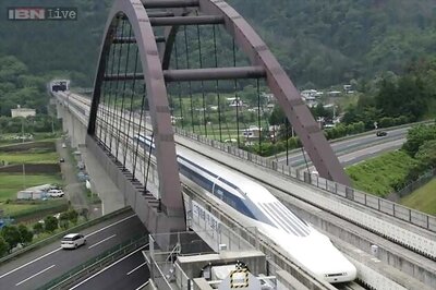 Japanese maglev train sets world speed record, clocks 603 kilometres per hour