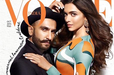 Ranveer Singh and Deepika Padukone's first magazine cover is sizzling hot!