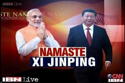 Gujarat: Xi Jinping wears khadi jacket while touring Sabarmati Ashram