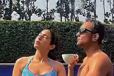 Sara Ali Khan Basks in Pool With a Friend in Cute Bikini, See Pic