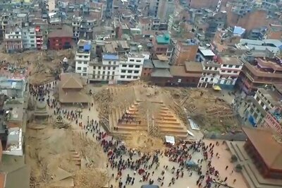 Watch: This drone footage shows an aerial view of devastation caused by the Nepal earthquake