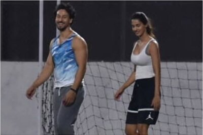 In Pics: Disha Patani at Tiger Shroff's Football Match