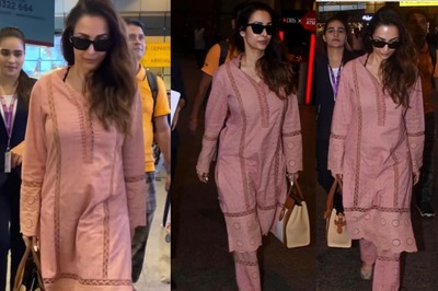 Malaika Arora Ups The Ante In A Lovely Affordable Traditional Ensemble At The Airport, Details Inside