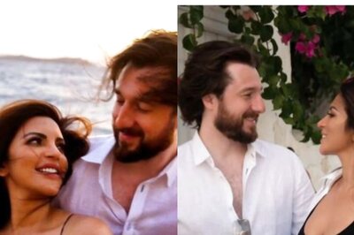 Shama Sikander Drops Romantic Pics With Husband on His Birthday, Says 'All for Myself'