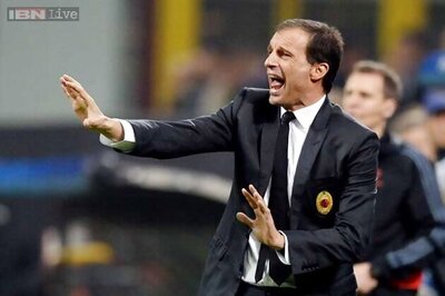 Massimiliano Allegri under pressure again as AC Milan flounder