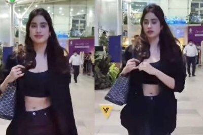 Janhvi Kapoor Looks Uber Cool As She Gets Spotted At Airport, Netizens Love Her All Black Look; Check Here