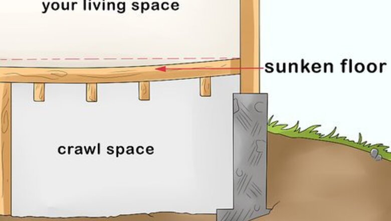 How to Relevel a Sunken Floor