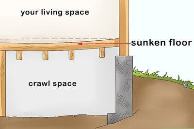 How to Relevel a Sunken Floor