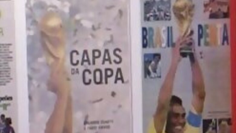FIFA WC trophy on a Samba tour