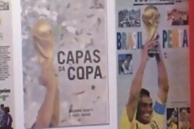 FIFA WC trophy on a Samba tour