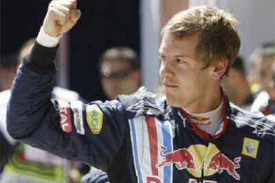 Red Bull's Vettel taks on pole in Turkish GP