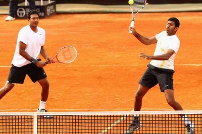 Bhupathi-Bopanna in semis, Sania-Bethanie bow out in Rome