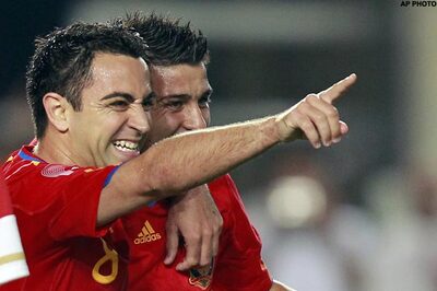 Xavi and Spain win World Soccer awards