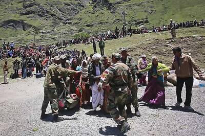 Relief operations gain momentum in Uttarakhand, 17 foreigners rescued