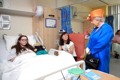 Britain's Queen Elizabeth Visits Manchester Bombing Casualties