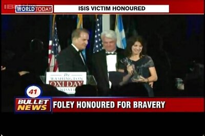 James Foley honoured for bravery by US Institute of Peace