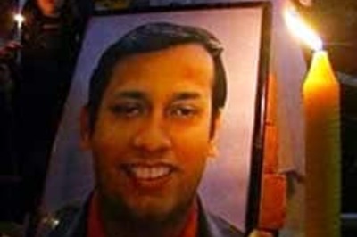 Candlelight procession for Rizwanur in Kolkata