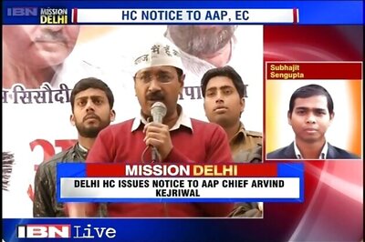 Delhi polls: HC issues notice to Arvind Kejriwal on plea seeking cancellation of his candidature