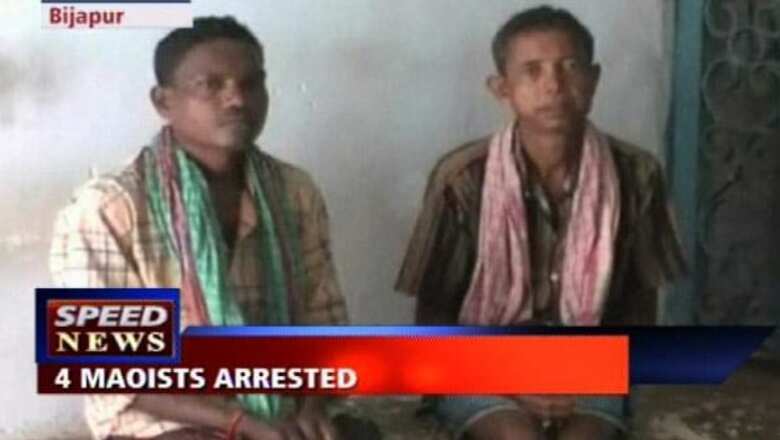 Four Maoists arrested in Chhattisgarh
