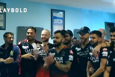 'The Golden Lion Shining Through': RCB Players Celebrate Big Win Over MI by Singing Team Anthem