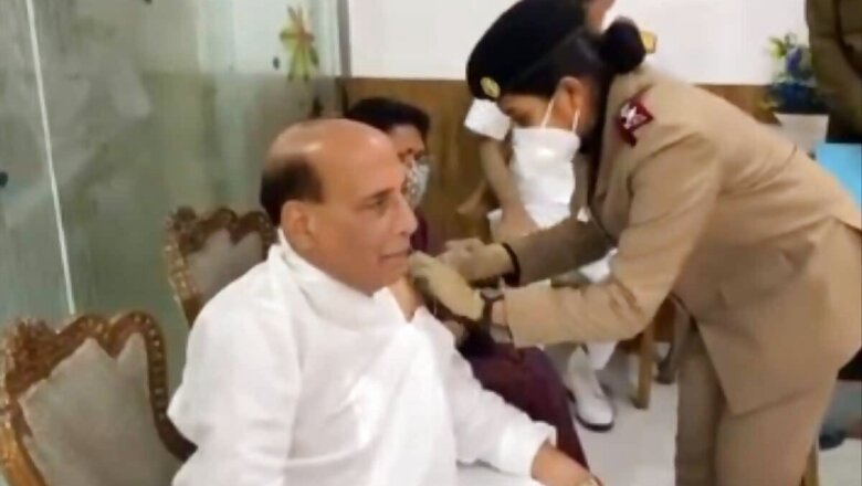'Safe and Hassle Free': Rajnath Singh Gets First Dose of Coronavirus Vaccine