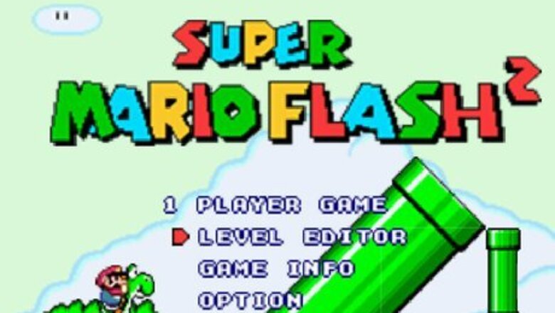 How to Create Your Own Mario Level with Level Editor on Super Mario Flash