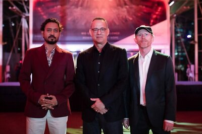 Irrfan Khan, Tom Hanks Walk The Red Carpet For 'Inferno' in Singapore
