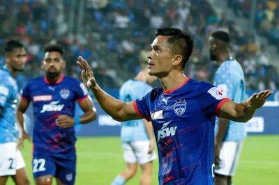 ISL 2022-23, Semi-final: Sunil Chhetri's Late Header Gives Bengaluru FC Advantage Over Mumbai City FC in First Leg