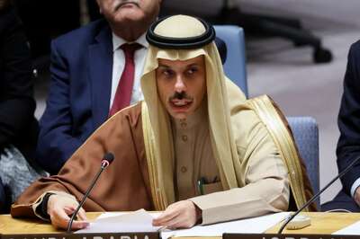 'Won't Recognise Israel Without a Path to a Palestinian State': Saudi Arabia's Top Diplomat