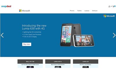 Microsoft launches online store on Snapdeal