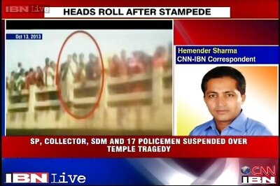 Madhya Pradesh: 21 officials suspended over temple stampede in Datia