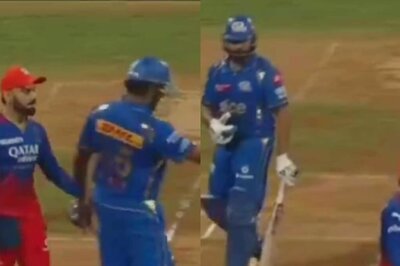 WATCH: Virat Kohli's Surprise Greeting and Rohit Sharma's Heart-warming Response