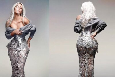 Met Gala 2024: Kim Kardashian Stuns in a Magnificent Metallic Maison Margiela Corset and Cardigan