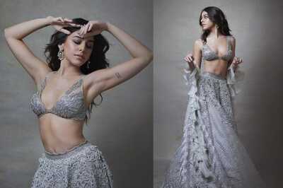 Alaya F's Silver Lehenga Is A Masterclass In Elegance; See Pictures
