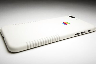 Apple iPhone 7 Plus Retro Edition With Dark Beige Stripes, Apple Rainbow Logo is Here