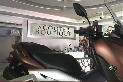 Yamaha Opens Its First Scooter Boutique in India