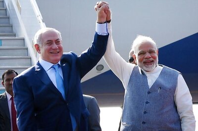 Modi Breaks Protocol to Greet Netanyahu on Historic Visit, Israeli PM Says India a Global Power