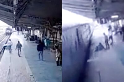 WATCH: Alert Station Master Saves Woman From Being Run Over by Train in MP