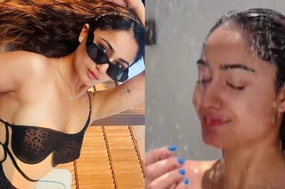 HOT! Tridha Choudhury Slips into See-through Plunging Bikini for 'Bathing'; Sexy Video Goes Viral