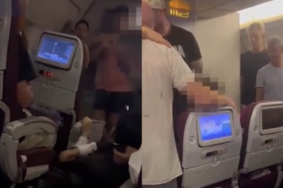 Watch | Shirtless UK Man Punches Air Stewardess After 'Smashing Up' Toilets During Flight
