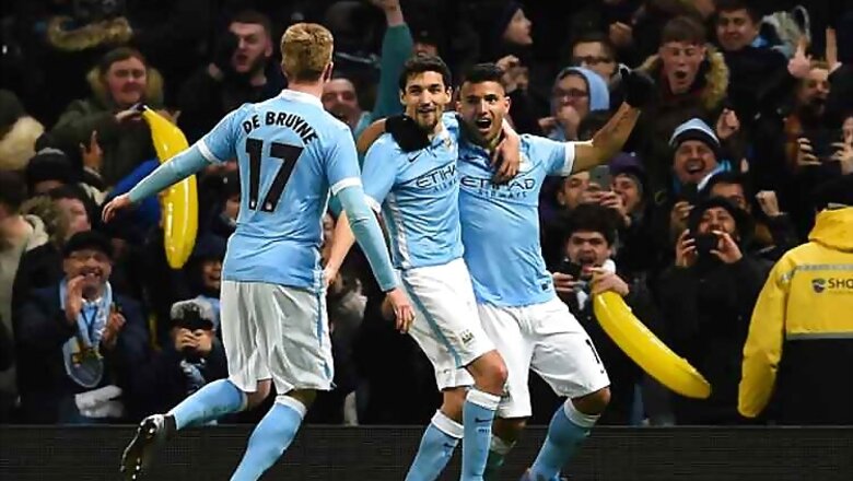 Sergio Aguero heads Manchester City into League Cup final