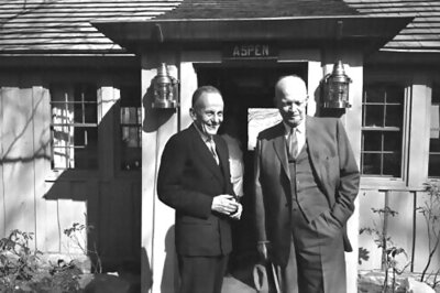 At Camp David Retreat, Biden Hangs Out, Shows He's Got Game