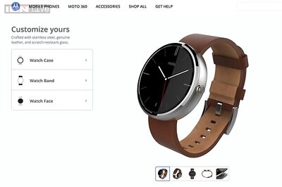 Customise your Moto 360 smartwatch online with Moto Maker