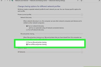 How to Block Other Computers from Being Able to Access Your Computer's Printer And Files Over the Internet
