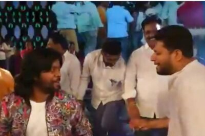 Watch: Marathi Actor Gaurav More Dances With BJP MP Sujay Vikhe Patil