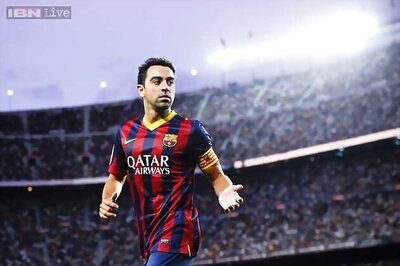 Xavi dreams of being Barcelona's head coach